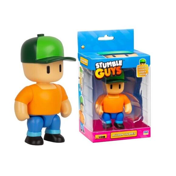 🔥Stumble Guys MR. STUMBLE 4.5” Action Figure In Window Box 2024 BNIB🔥 - Picture 1 of 6